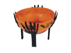 Godisskål, trick or treat orange 26x18 cm