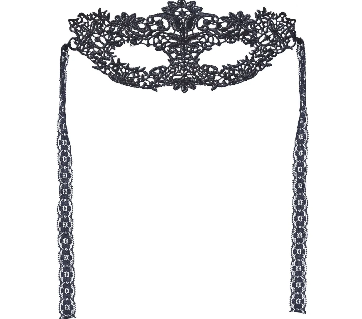 Ögonmask, Black lace 4