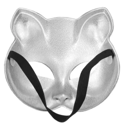 Ögonmask, disco cat silver