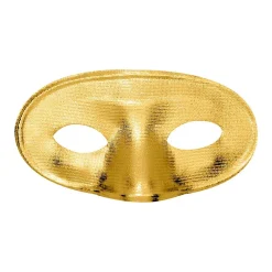 Ögonmask, maskerad guld