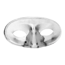 Ögonmask, maskerad silver