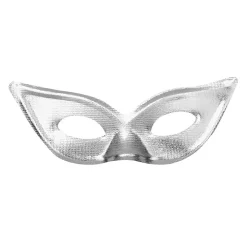 Ögonmask, spetsig silver