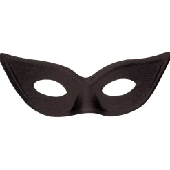 Ögonmask, spetsig svart