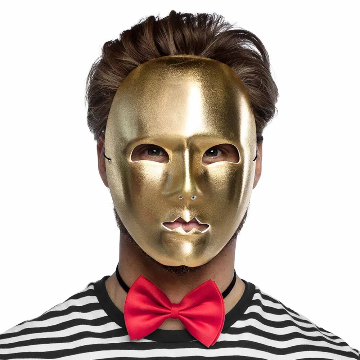 Ögonmask, teater guld
