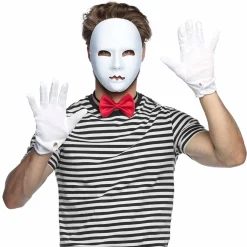 Ögonmask, teater vit