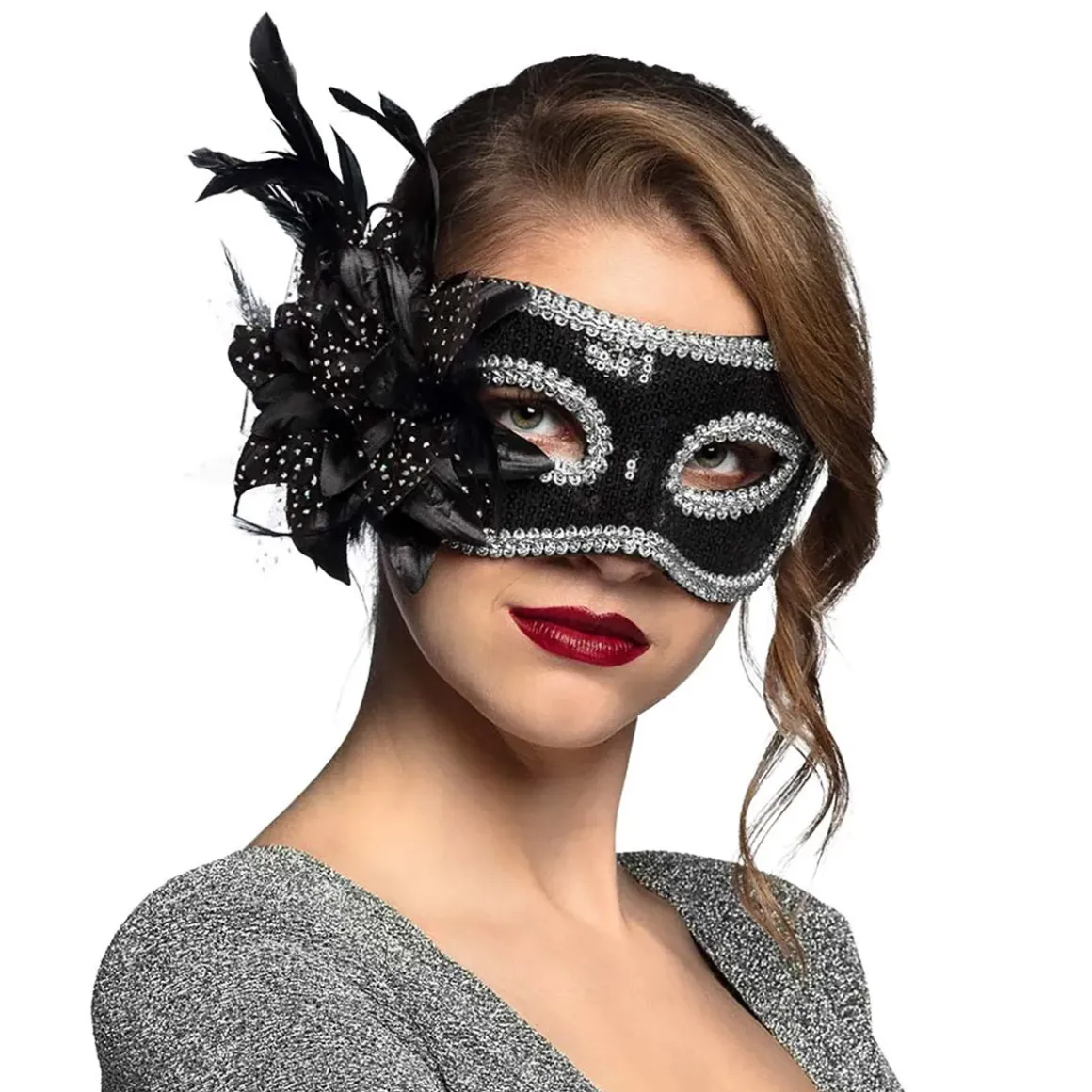 Ögonmask, Venice fiore black