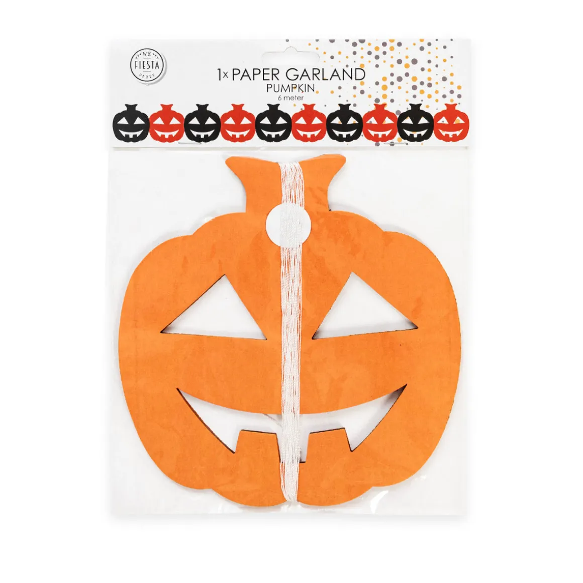 Halloweengirlang, pumpa 6 m
