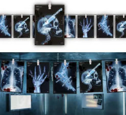 Halloweengirlang, radiographic photos 300 cm