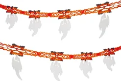 Halloweengirlang, spöke 300 cm