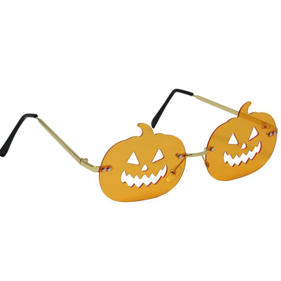 Halloweenglasögon, pumpa