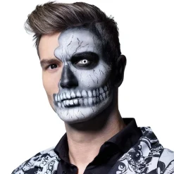Halloweenlinser, Skullface 3 mån