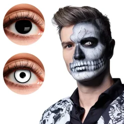 Halloweenlinser, Skullface 3 mån