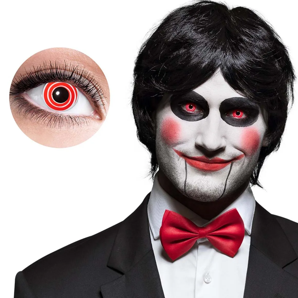 Halloweenlinser, Spiral red 7 dagar