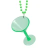 Halsband, cocktailglas