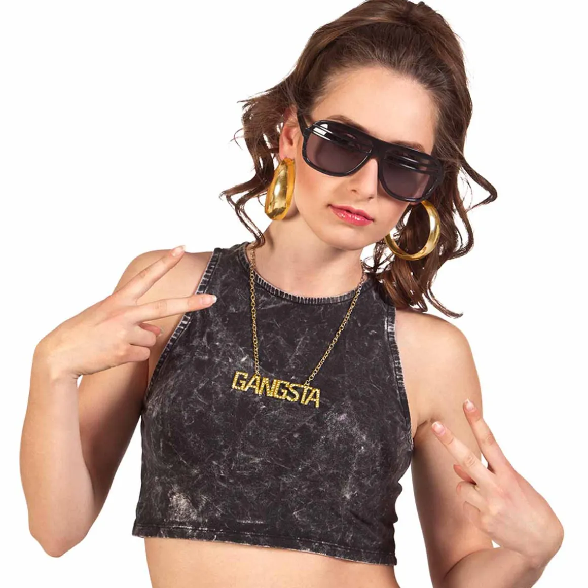Halsband, gangsta guld