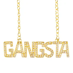 Halsband, gangsta guld