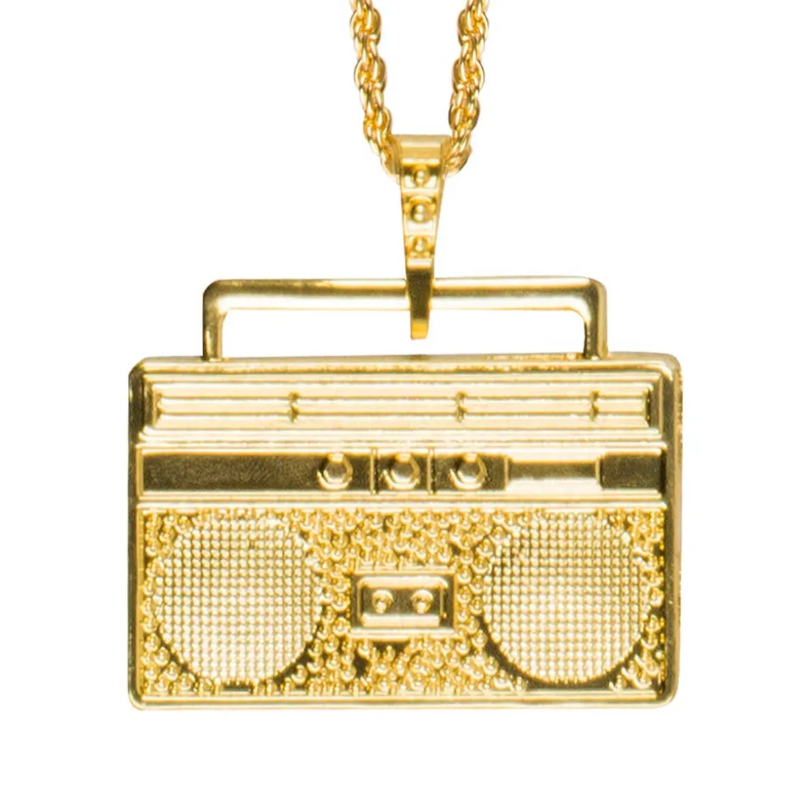 Halsband, stereo guld