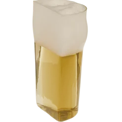 Halvt ölglas