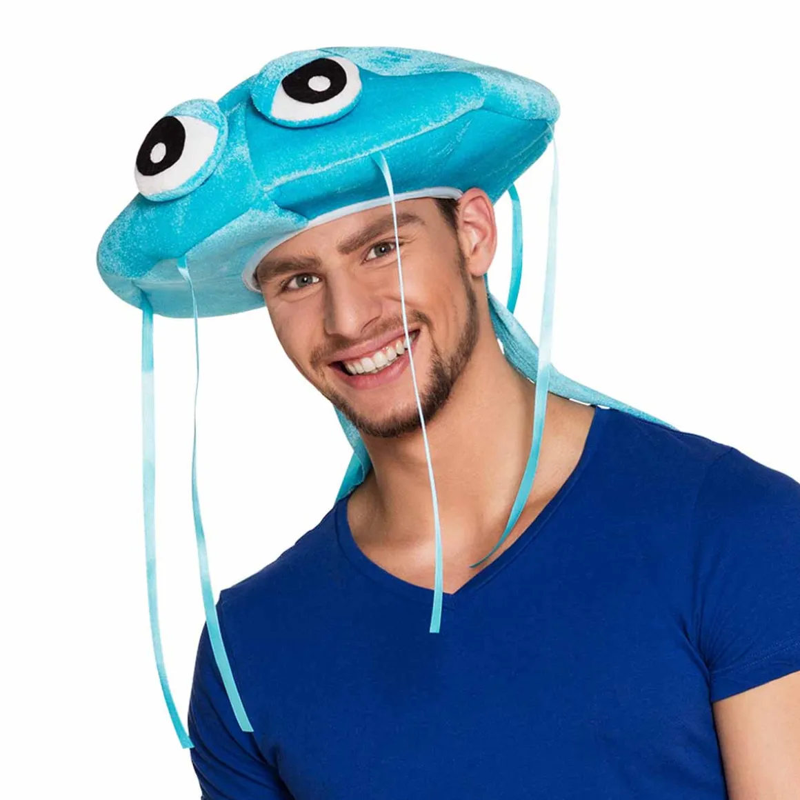 Hatt, blåmanet
