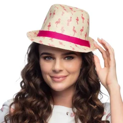 Hatt, flamingo