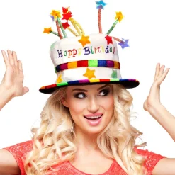 Hatt, happy birthday regnbåge