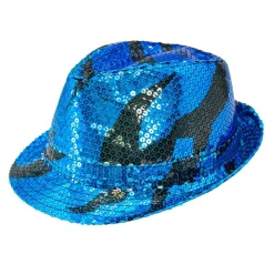 Hatt, popstar blue waves