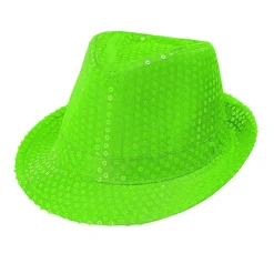 Hatt, popstar neon grön
