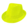 Hatt, popstar neon gul
