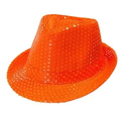 Hatt, popstar neon orange
