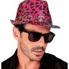 Hatt, popstar rainbow animalier leopard