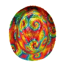Hatt, popstar tie dye