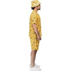 Hawaiiskjorta med shorts & hatt, lucky duck