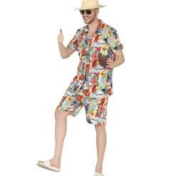 Hawaiiskjorta och shorts, turist