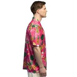 Hawaiiskjorta, summer flamingo