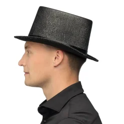 Hög hatt, svart deluxe