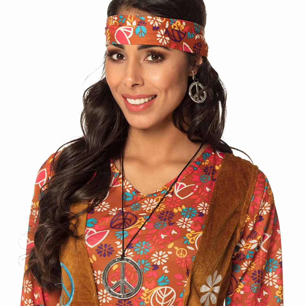 Hippieset, halsband & örhängen