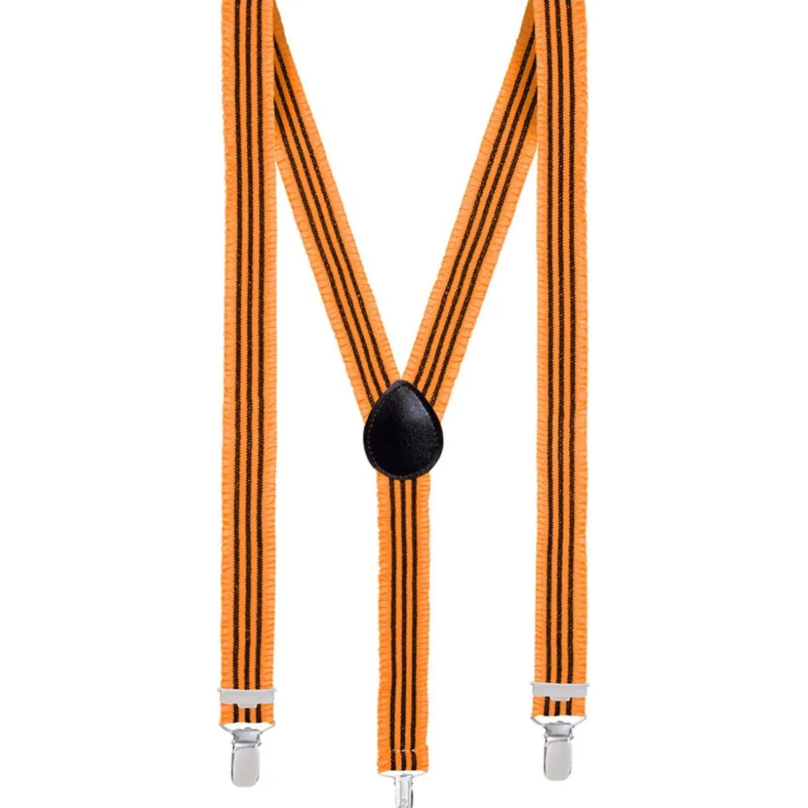 Hängslen, neon orange