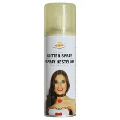 Hårspray, glitter guld 125 ml