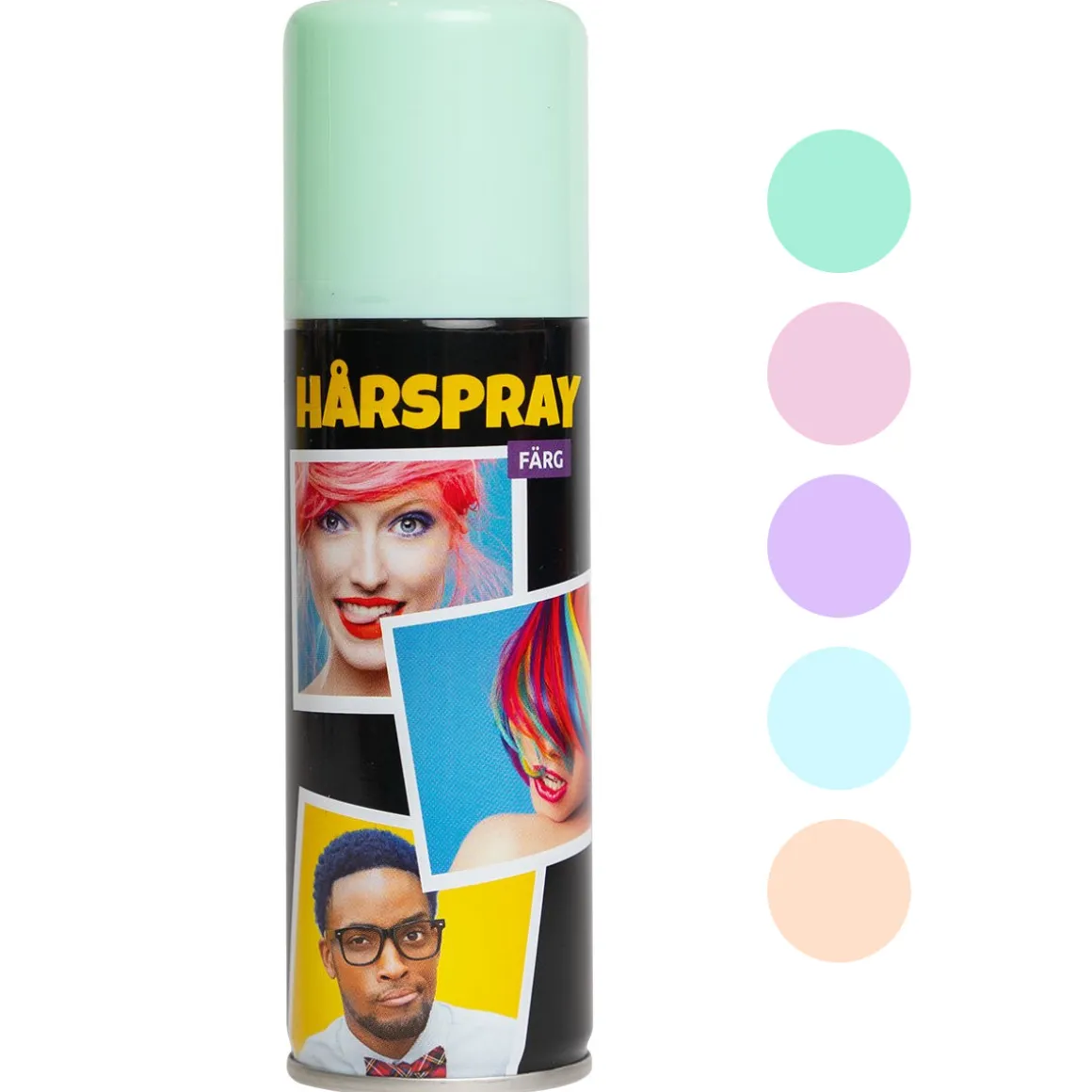 Hårspray, mintgrönt