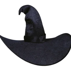 Häxhatt, svart sammet XL