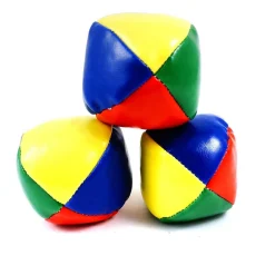 Jonglerbollar, 3-pack 6 cm
