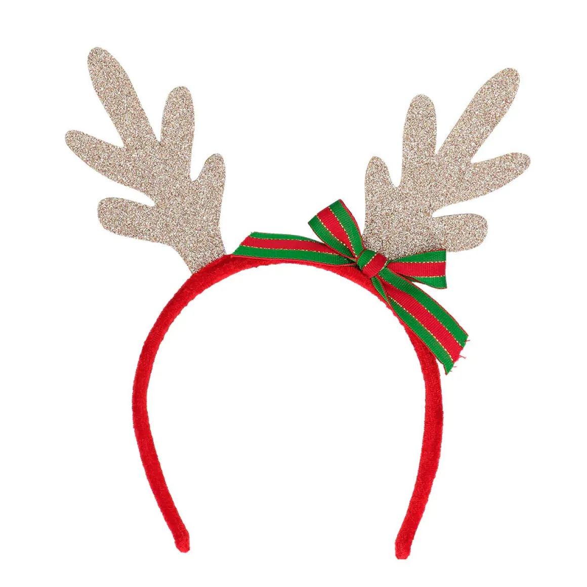 Juldiadem, golden reindeer