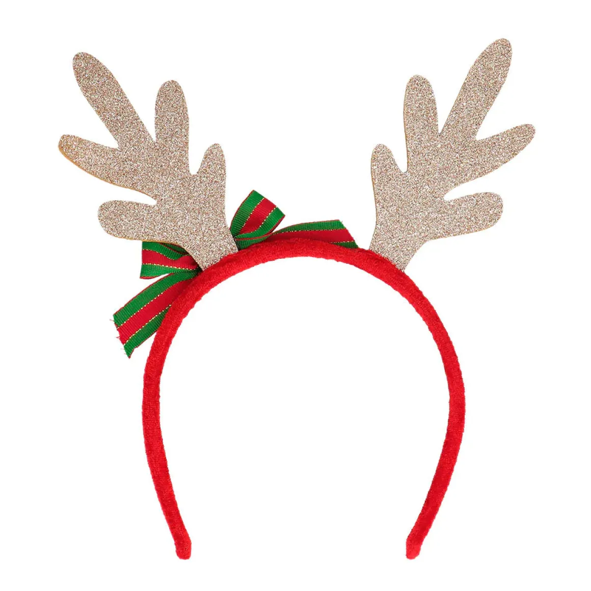 Juldiadem, golden reindeer