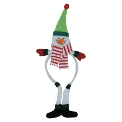 Juldiadem, snögubbe med långa ben