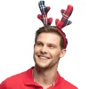 Juldiadem, tartan reindeer