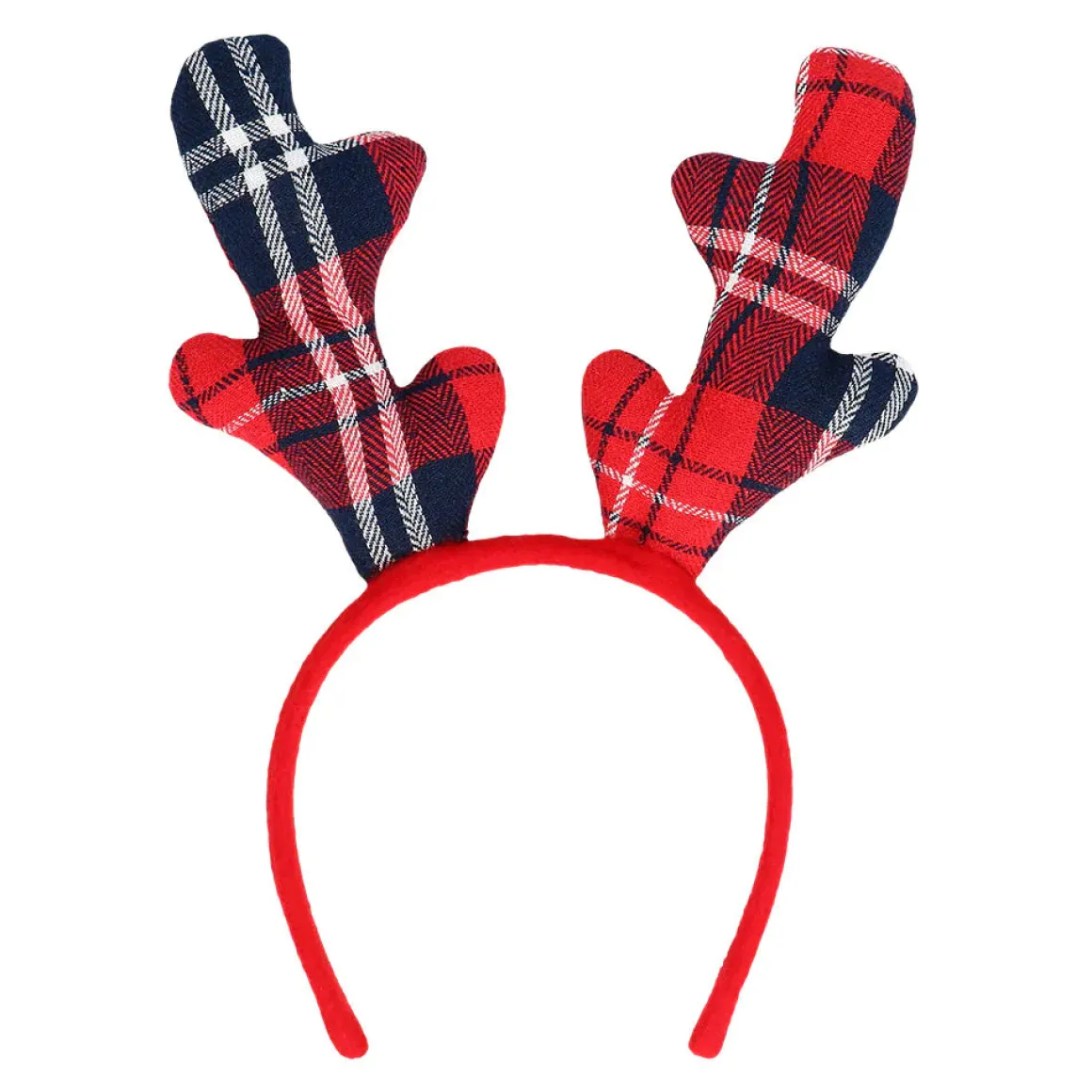 Juldiadem, tartan reindeer