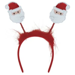 Juldiadem, tomtar med paljetter