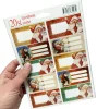 Juletiketter, tomtar 20 st