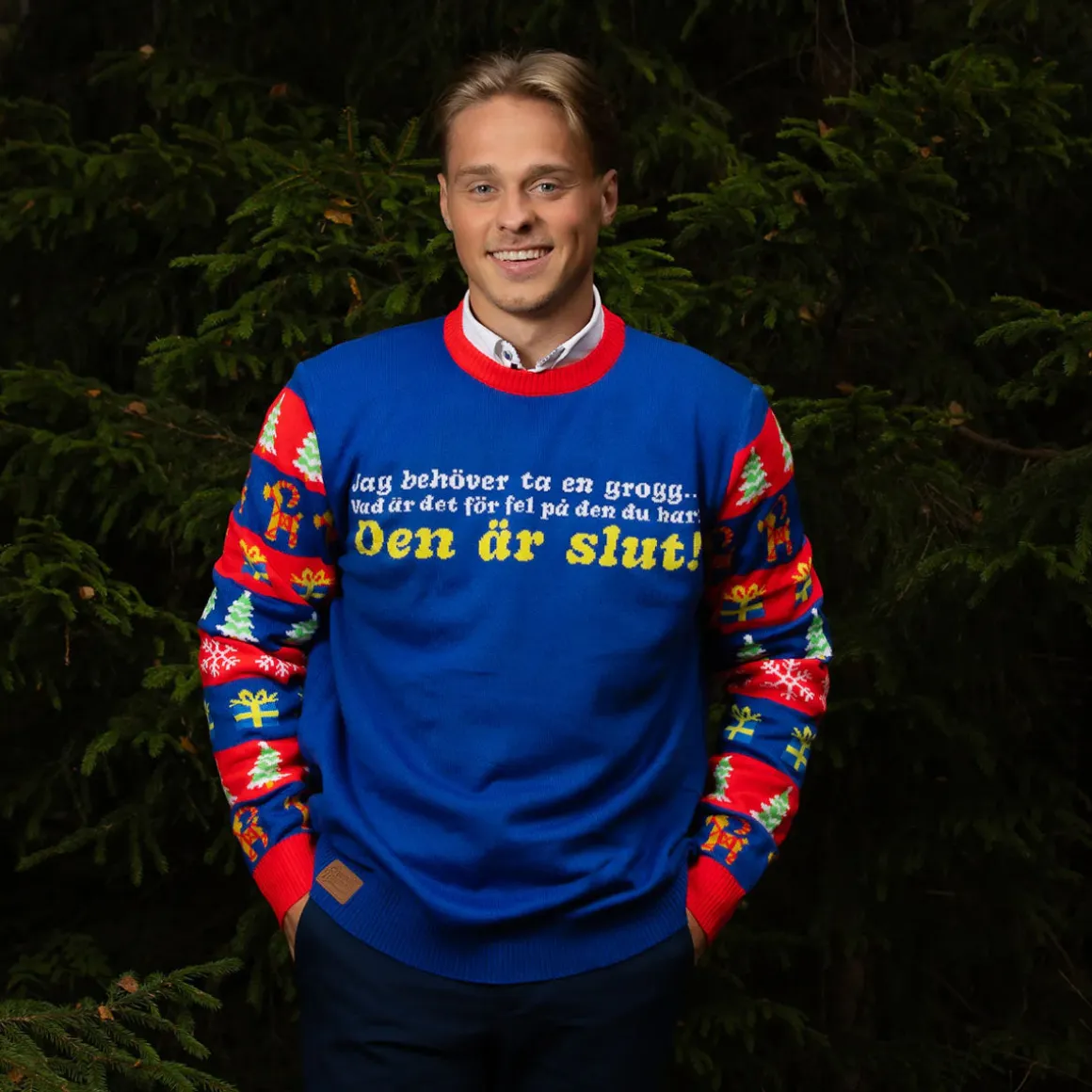Jultröja Jag behöver en grogg
