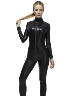Jumpsuit catsuit svart